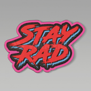 MSM　STAY RAD TEXT PVC パッチ