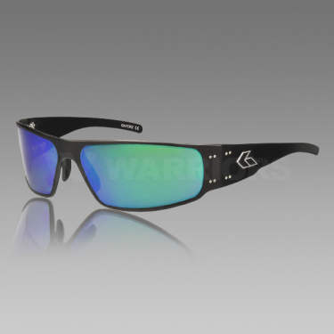 GATORZ　マグナム アジアンフィット ブラック/グリーンミラーレンズ