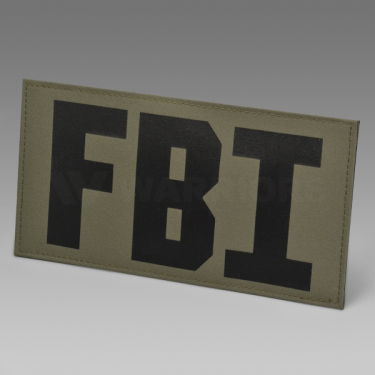 WARRIORS x T.P.LABO　FBI パッチパネル 背中用 ラージサイズ